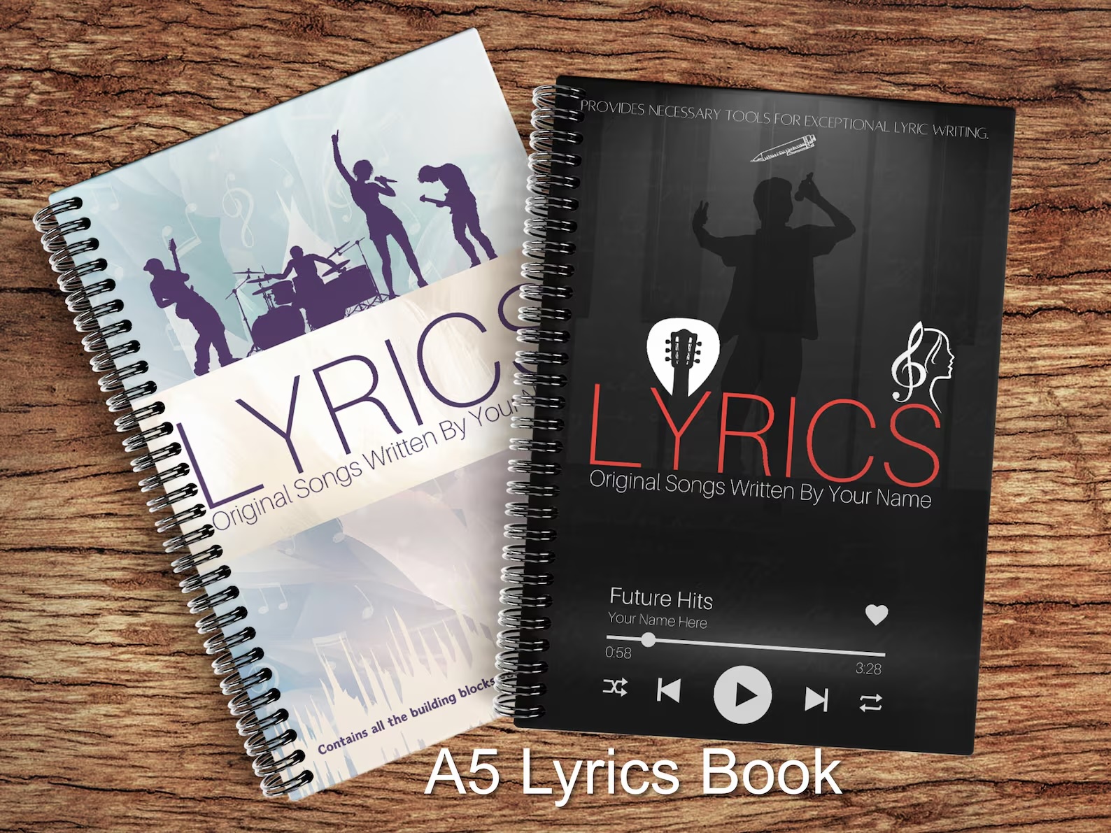 Personlised Lyrics Book